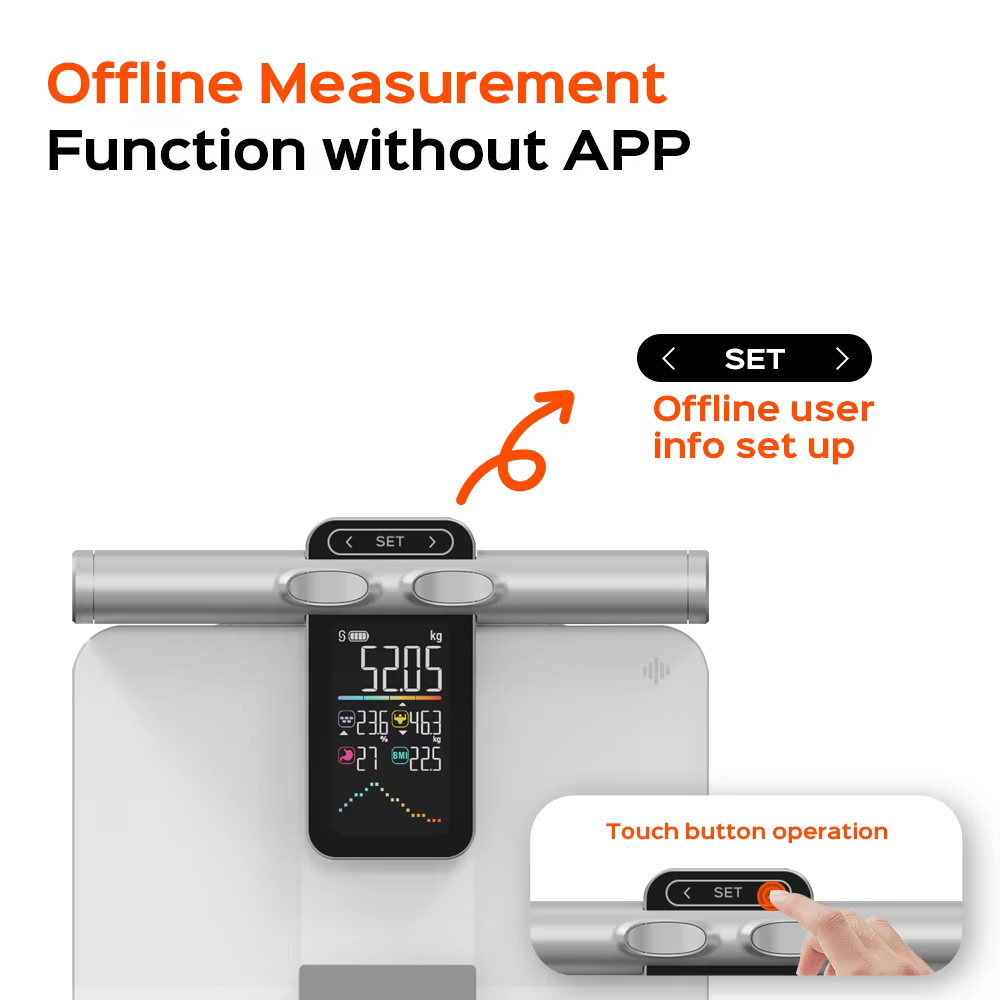 2025 New Offline Measurement F - đánh giá và giá Body Fat Scale Smart