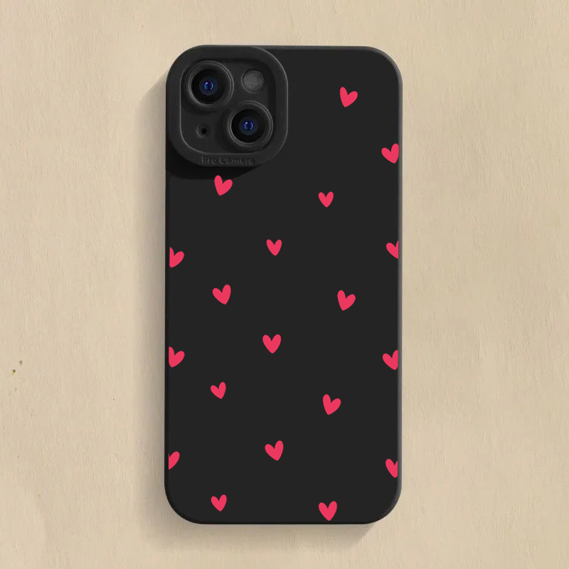 Black Love Heart Protector Pho - đánh giá và giá Samsung Galaxy S24