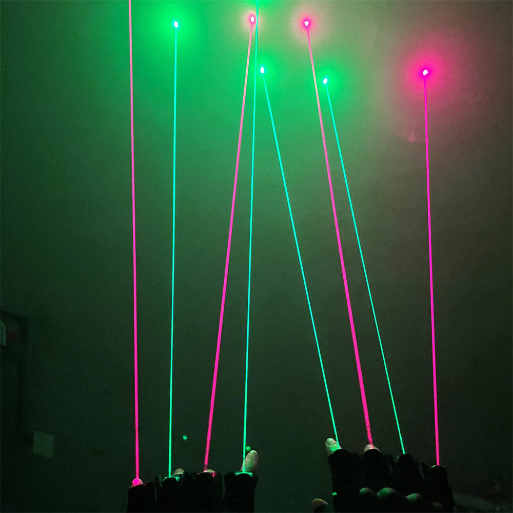 Magicool RG 4 Lasers Gloves Gl - đánh giá và giá Led Gloves Music