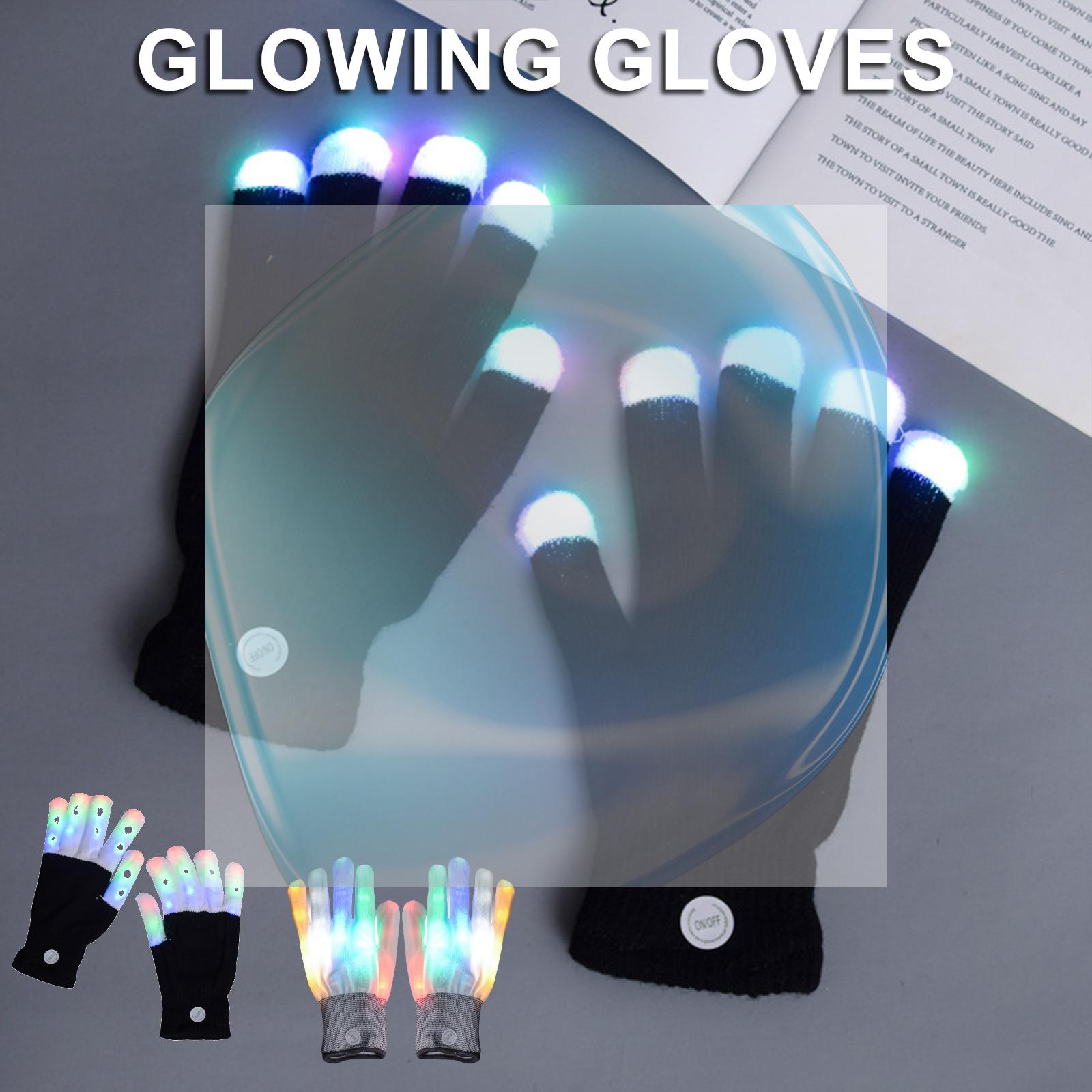 LED Flashing Finger Lighting G - đánh giá và giá Led Gloves Music