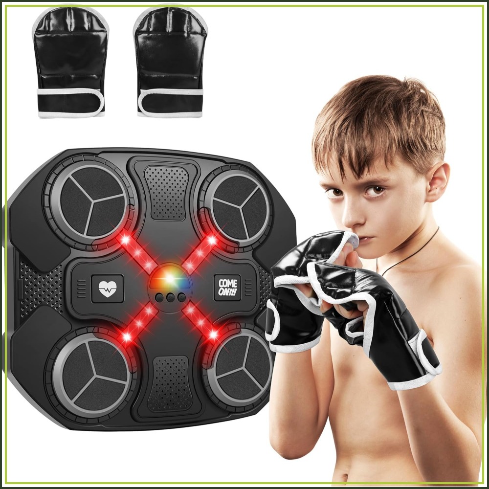 Smart Music Boxing Machine wit - đánh giá và giá Led Gloves Music