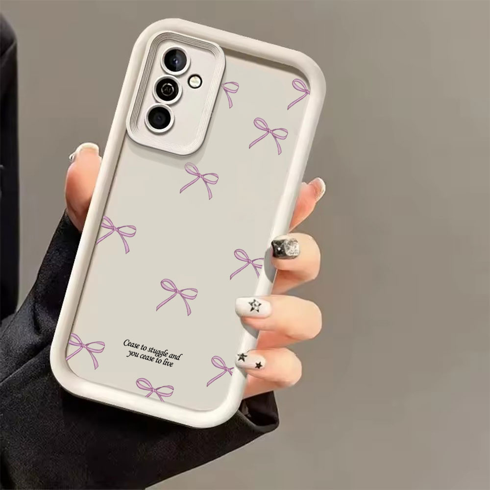 Pink Bow Print Soft TPU Phone  - đánh giá và giá Samsung Galaxy S24