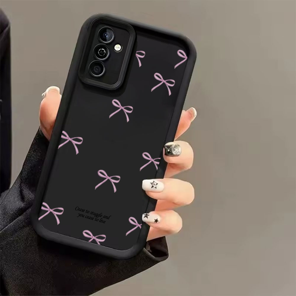 Pink Bow Print Soft TPU Phone  - đánh giá và giá Samsung Galaxy S24