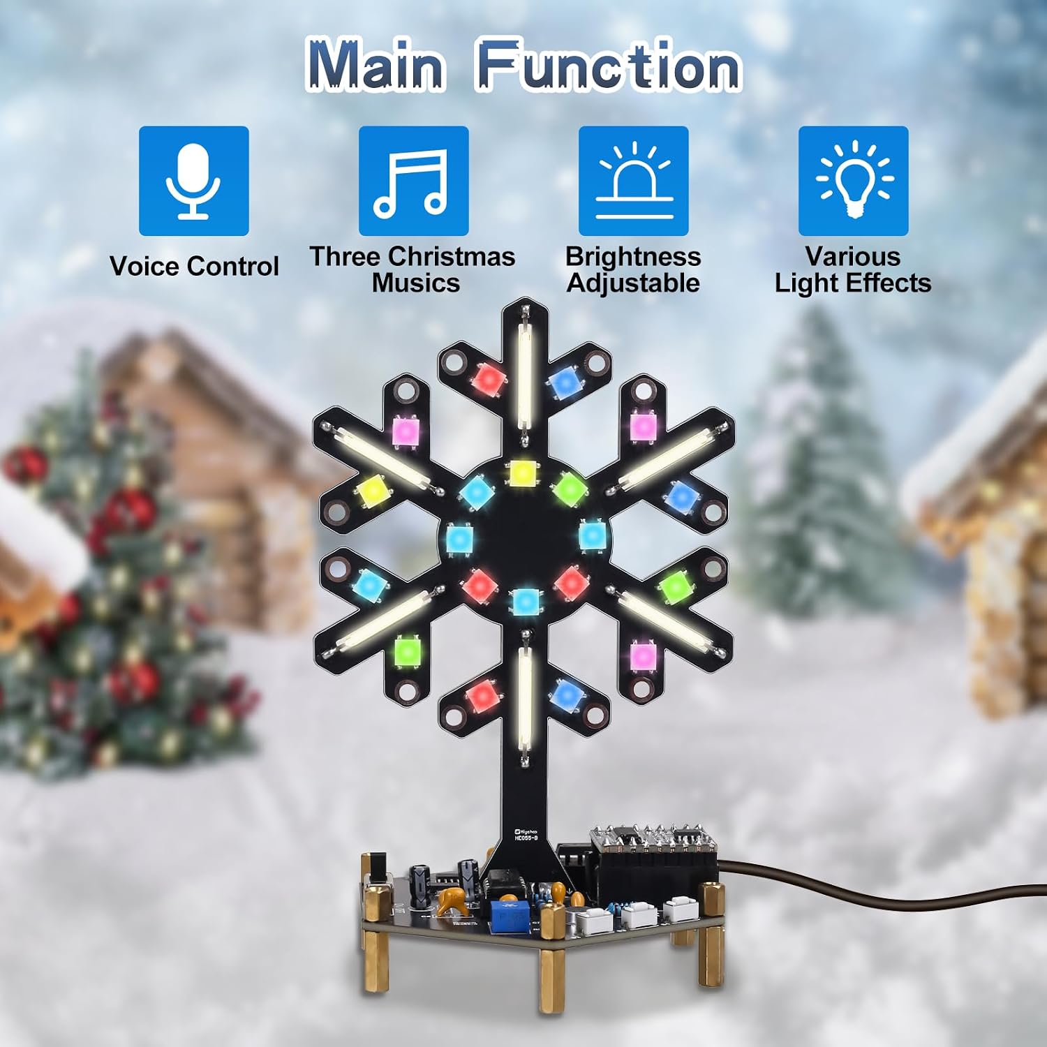 Voice Control Spectrum Light S - đánh giá và giá Electronics Home Gadgets