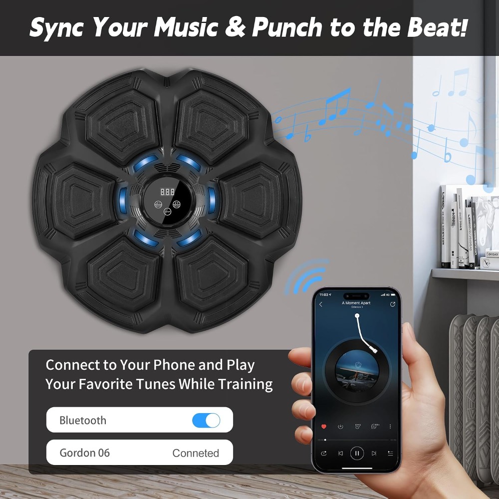 Interactive Music Boxing Machi - đánh giá và giá Led Gloves Music