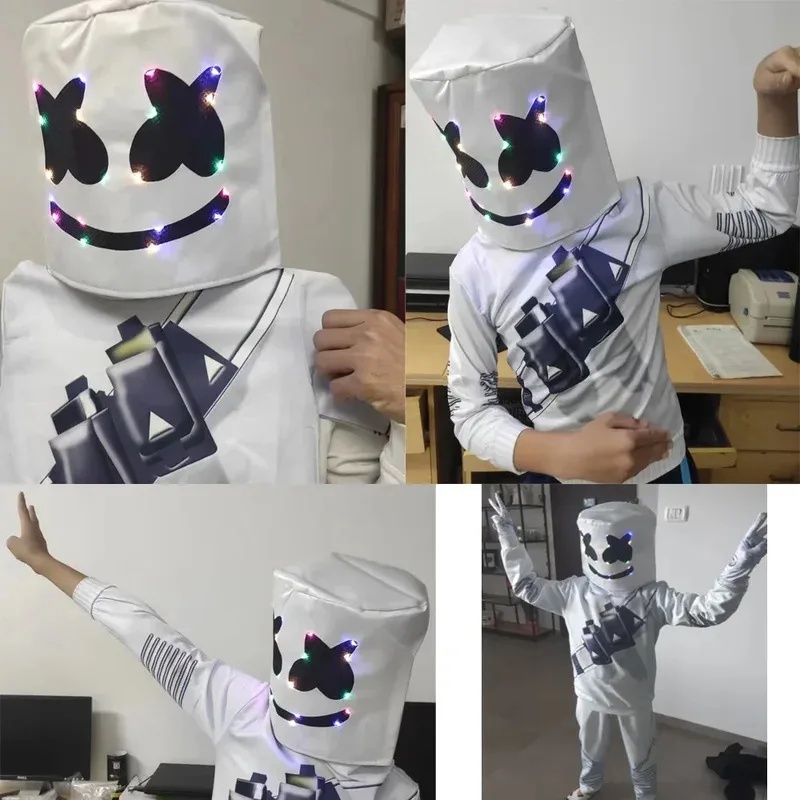 Premium Outfit Halloween DJ LE - đánh giá và giá Led Gloves Music