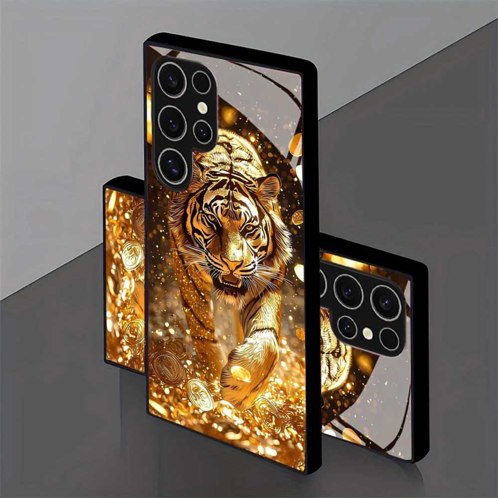 Tiger pattern glass Phone Case - đánh giá và giá Samsung Galaxy S24